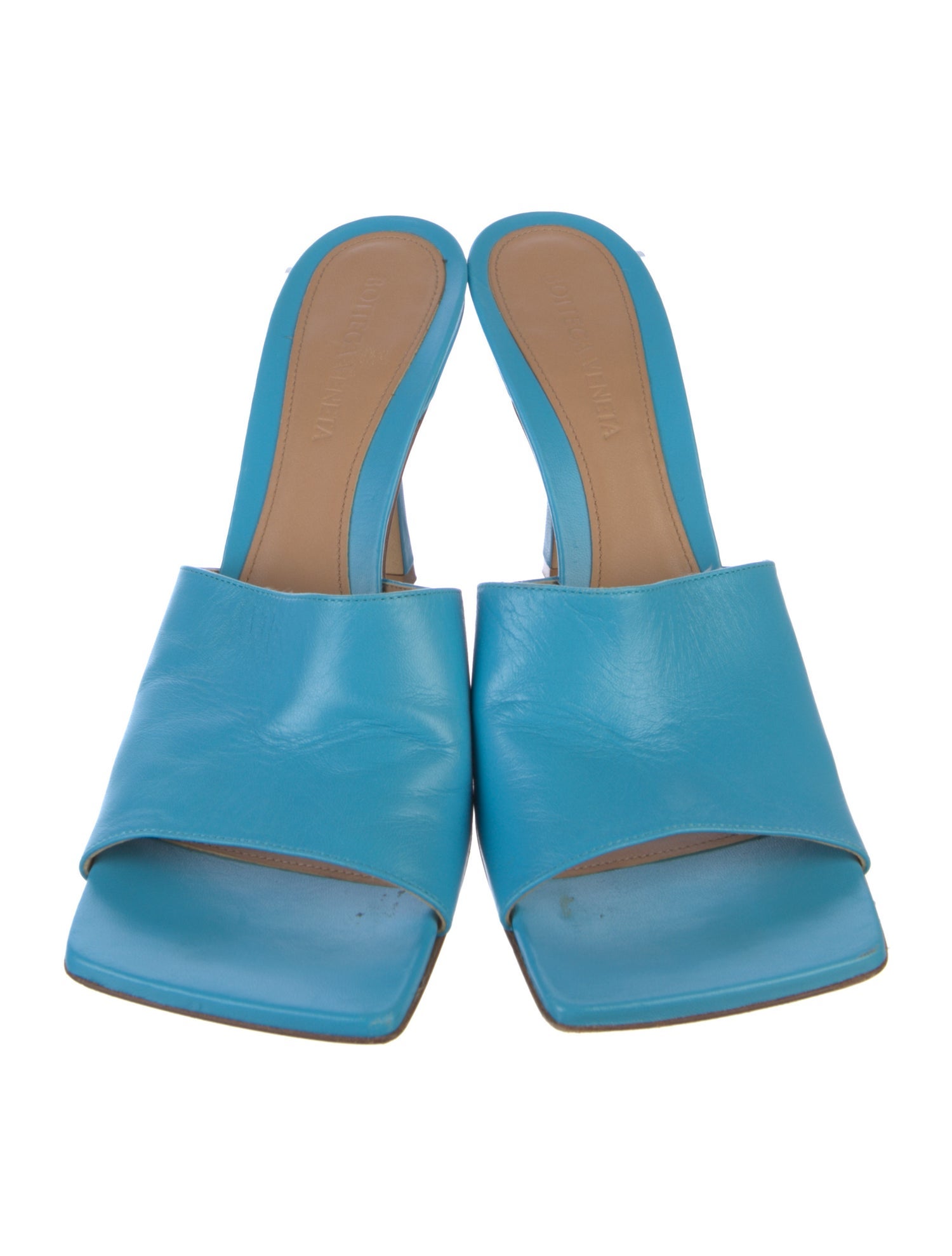 Bottega Veneta Leather Slides